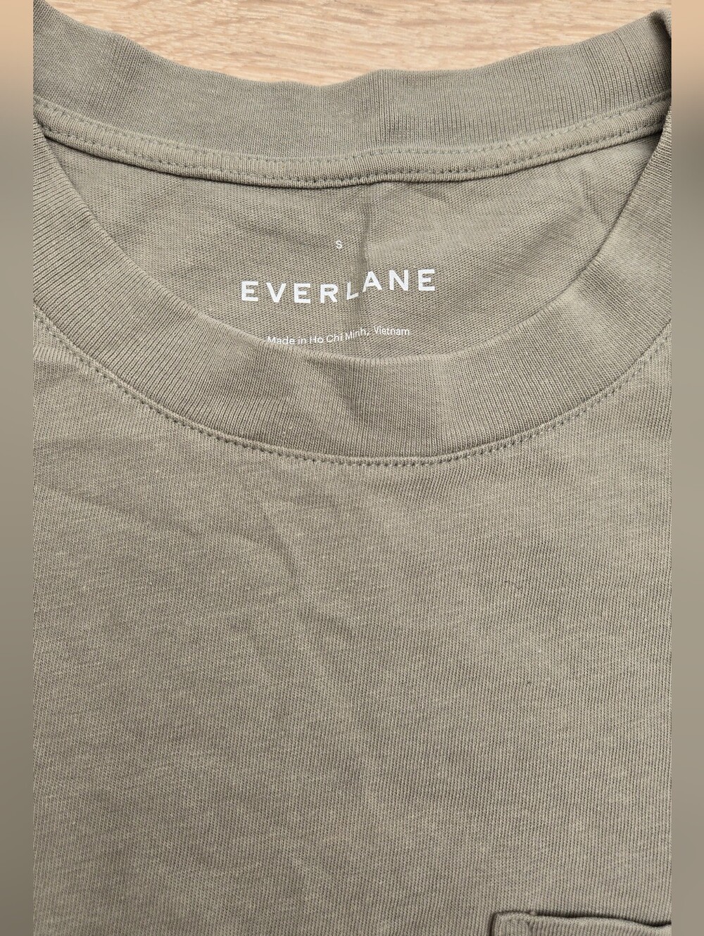 Everlane The Organic Cotton Weekend Tee Dress - Green, Size S